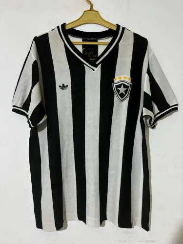 Camisa Botafogo listrada retrô (estilo anos 80) GG
