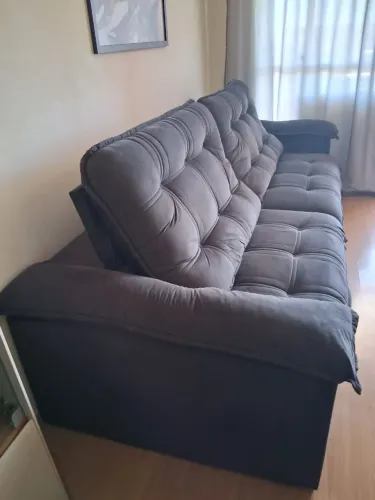 Sofá retrátil e reclinável 2,90 mts pouquíssimo uso