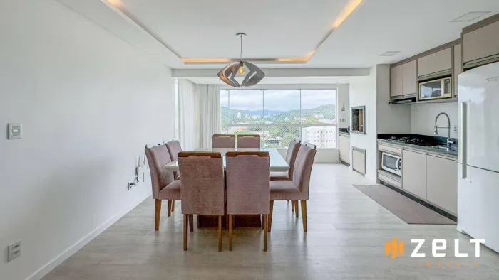 Apartamento com 3 dormitórios para alugar, 98 m² por R$ 5.150/mês - Fortaleza - Blumenau/S