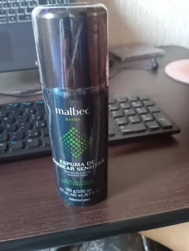 Espuma Barbear Sensitive Malbec