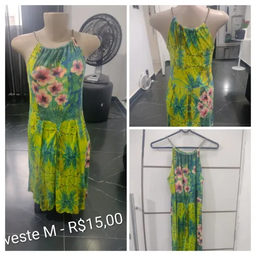 Vestido Tam e valor nas fotos