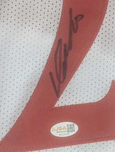 Nba Raro - Camisa Oficial De Dominique Wilkins Autografada