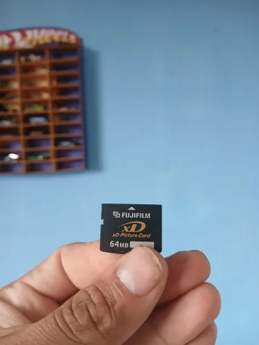 Cartão de memória Fujifilm/olympus xd 64 mb