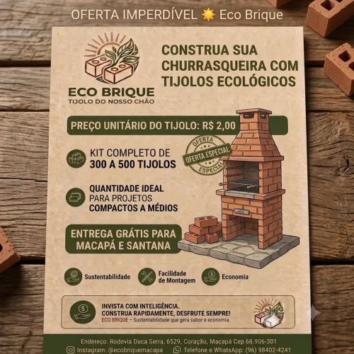 Tijolo Ecológico - Macapá e Santana