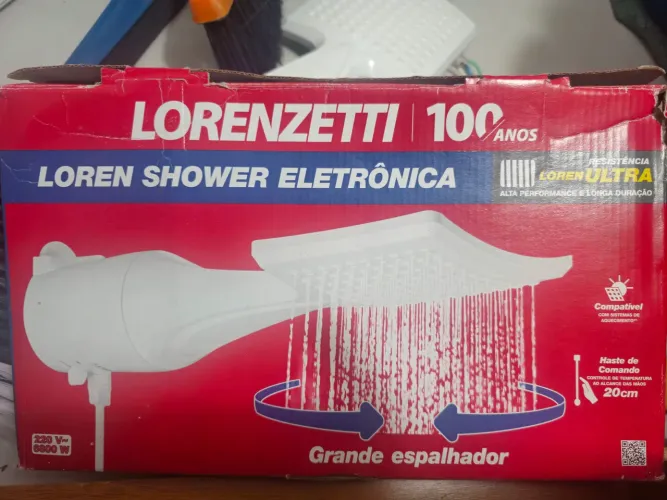 Chuveiro eletrônico Lorenzetti