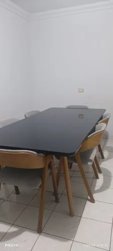 Urgente - Mesa de jantar com 6 cadeira 2.20x110m (Leia a descrição)