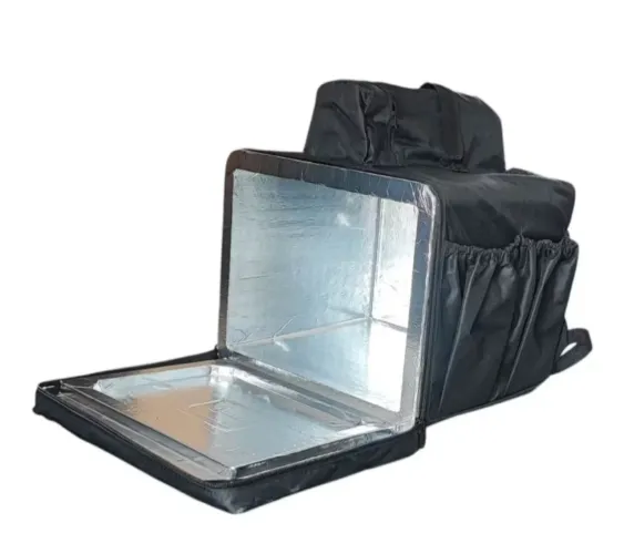 Bag motoqueiro ,45 litros ,laminada com isopor