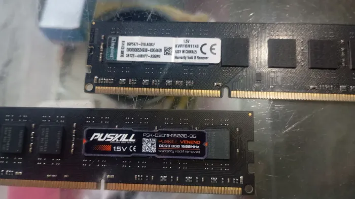 2 MEMORIAS DDR3 1600MHz EM ÓTIMO ESTADO