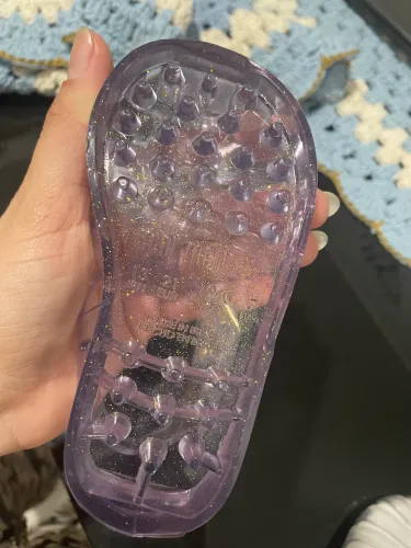Mini Melissa com brilho, tamanho 19/20
