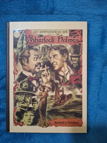 Hq as Aventuras de Sherlock Holmes - Editora Mythos