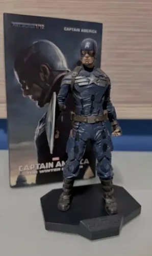 CAPITAO AMERICA SOLDADO INVERNAL IRON STUDIOS 1/10
