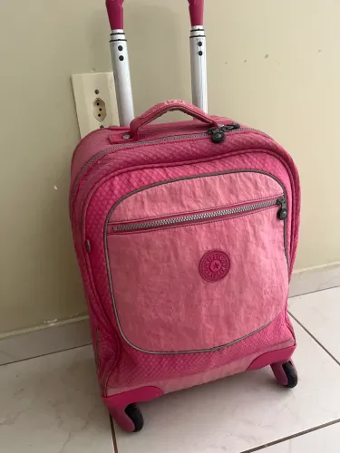 Bolsa kipling rosa 