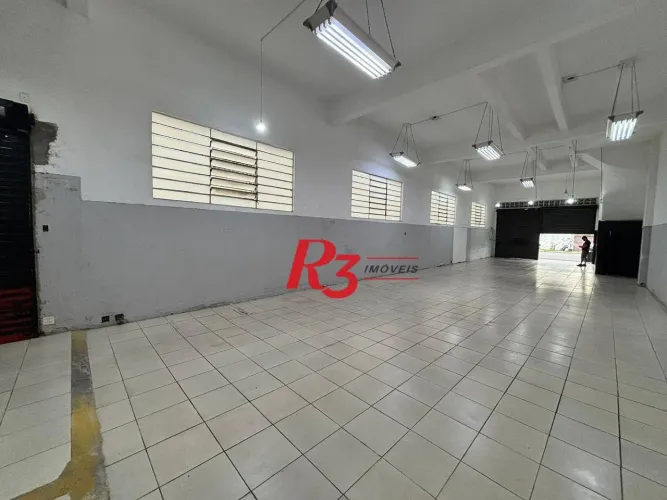 Loja para alugar, 225 m² por R$ 17.000,00/mês - Embaré - Santos/SP