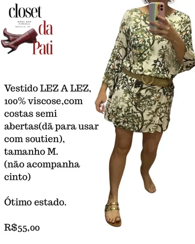 Roupas em excelente estado.