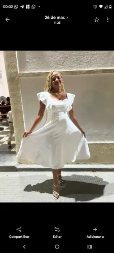 Vestido de festa branco