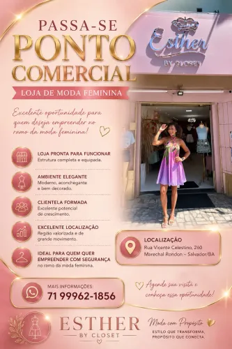 PASSA-SE PONTO COMERCIAL