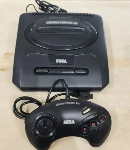 Mega drive 3 funciona perfeitamente