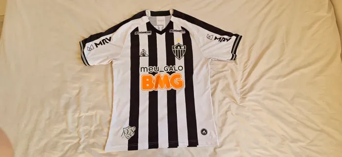 Camisa Atlético Mineiro - Lecoq 2020 - Original Preta e Branca