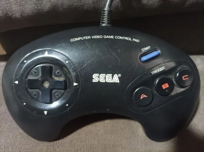 Controle original mega drive
