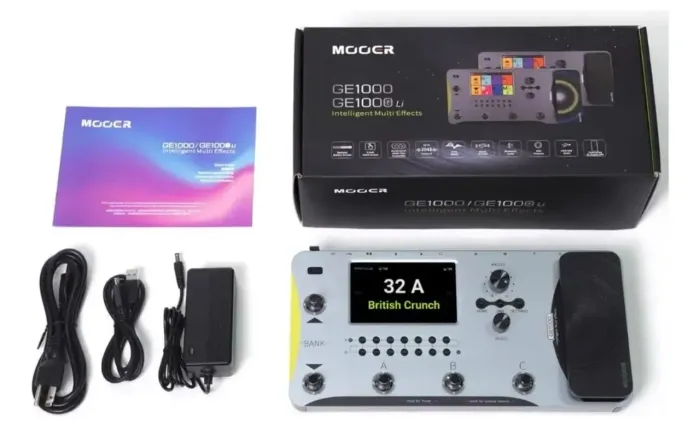 Pedaleira Pedal Mooer Ge1000 Multi Efeitos