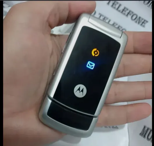 Motorola w375 Flip celular antigo da claro RELIQUIA pequeno lindo