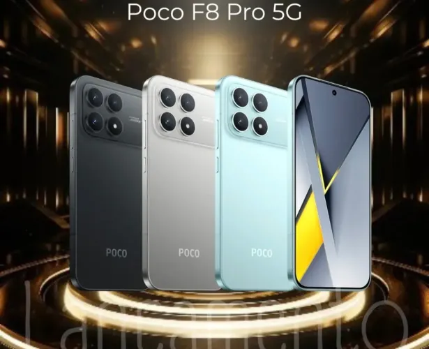 Xiaomi Poco F8 Pro 512/12- Silver Preto Azul Novo Lacrado 