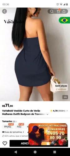 Vestido novo lacrado 
