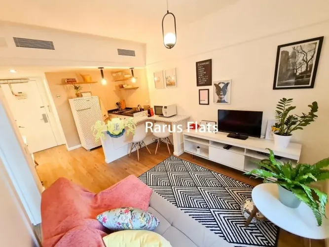 Flat com 1 Quarto para alugar, 33m² - Jardins