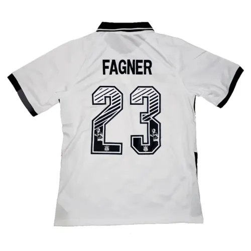 Camisa Corinthians 20/21 Branca - Fagner e Cazares