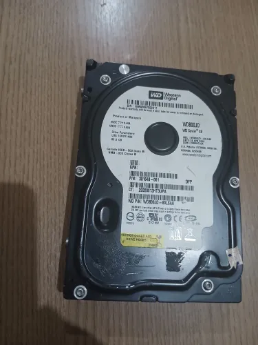 HD Western Digital 80GB SATA para Desktop