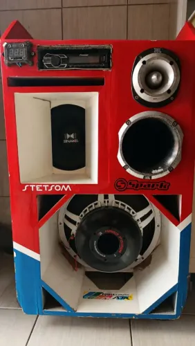 Som Automotivo 4 vias, pra vender logo