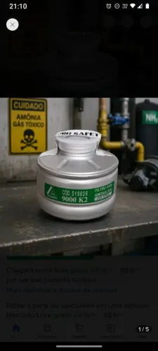 Filtro Químico 9000 K2