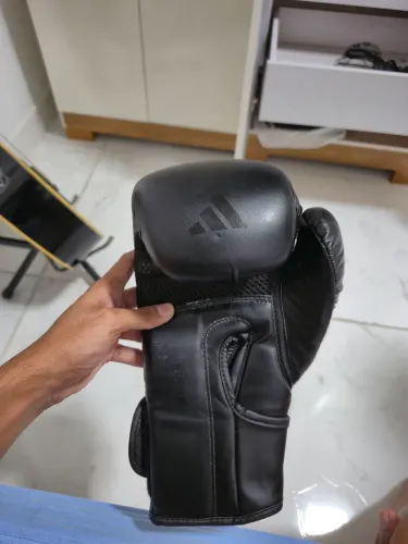 Luva de Boxe Adidas Hybrid 80 Black Tamanho 14OZ