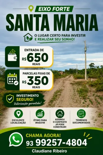 TERRENOS PARCELADOS COM ENTRADA FACILITADA DE 650REAIS sem consulta serasa e spc