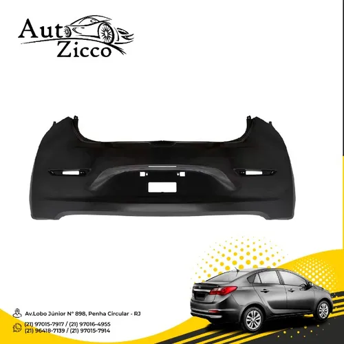 Parachoque Traseiro HB20 2012 à 2015 Sedan