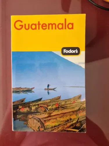 Guia de viagem Guatemala em inglês. Editora Fodors.