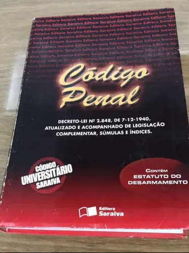 Livro Código Penal Editora Saraiva 