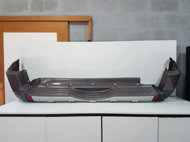 Parachoque Traseiro Pajero Full Duas  Portas 2008 2009 2010 BG1823