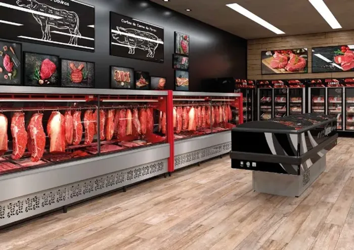 Balcão de carne