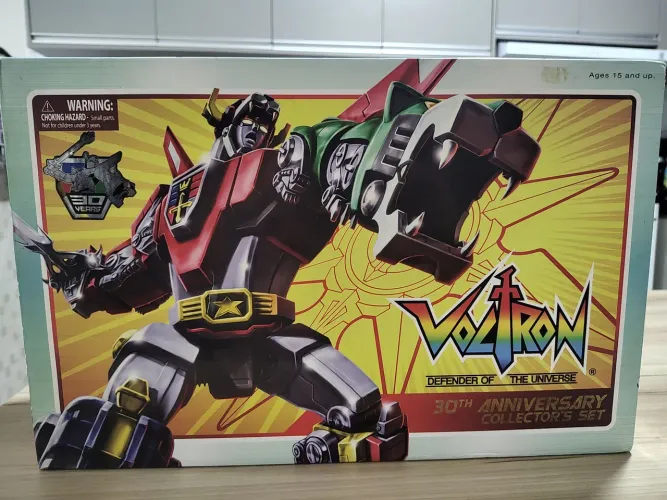 Voltron 30th aniversário - toynami action figure