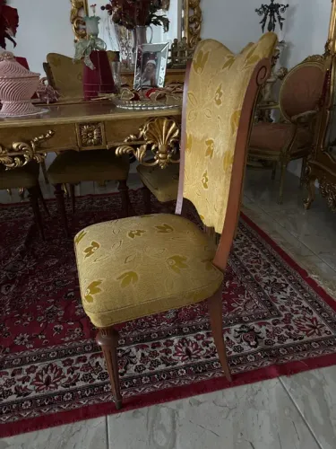 Cadeira de Jantar Vintage em Madeira