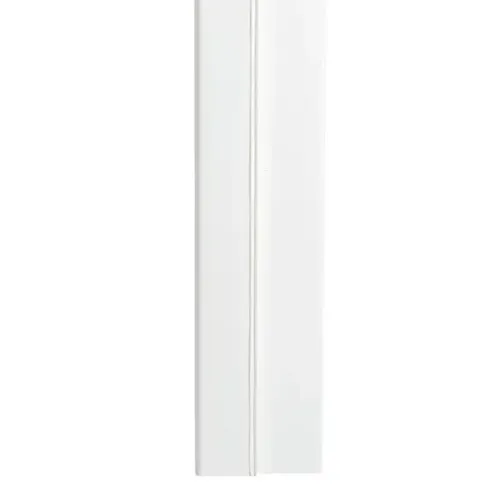 Perna de Alizar (Guarnição) para porta em PVC Wood Branco Pormade