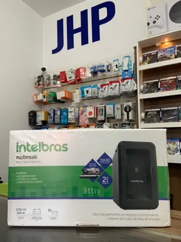 Nobreak ATTIV Seg POWER BI+ 1200VA 360W Intelbras