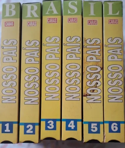 Vídeo Coleção - VHS - Caras Brasil Cultural - Nosso País