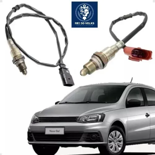 Par  Sonda Lambda  Pre e Pos catalizador Gol G7 1.0 3 cilindros 