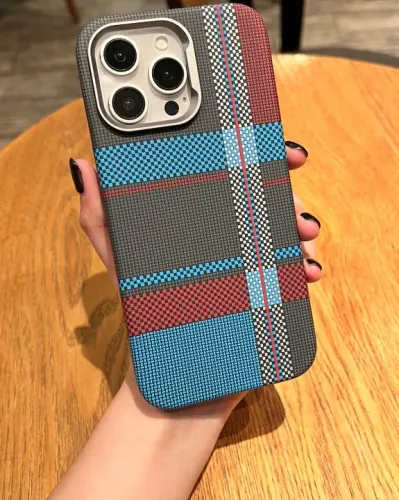 CAPA C&C VERYRIO FIBRA DE CARBONO IPHONE 16 PRO MAX IPHONE 15 IPHONE 14 13 PRO MAX