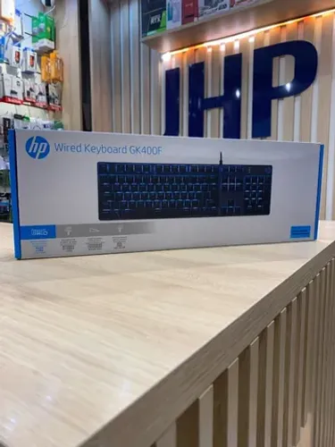 Teclado Usb Mecânico Gamer HP GK400F - Novo Lacrado - Parcelamos Sem Juros