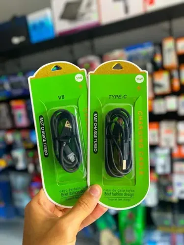 Cabo de Celular Android Fast Charge Turbo