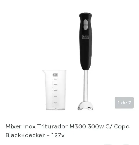 Mixer Black Decker m300 110v