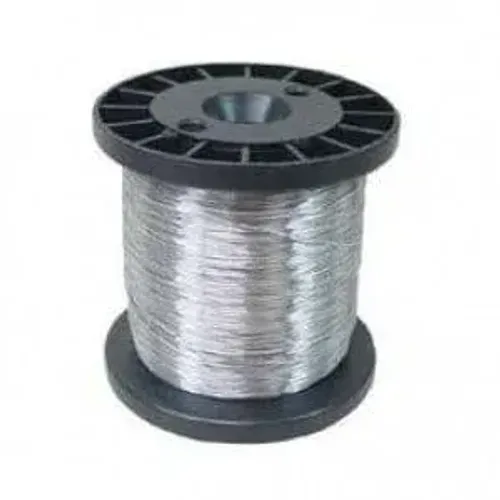 Rolo arame Fio 0,45 mm em alumínio p/ cercas elétricas